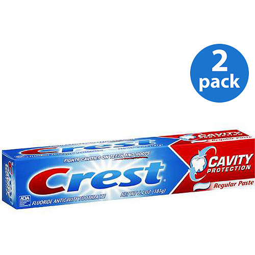 Value 2-pack Crest Fluoride Anticavity Toothpaste (2 x 181g)
